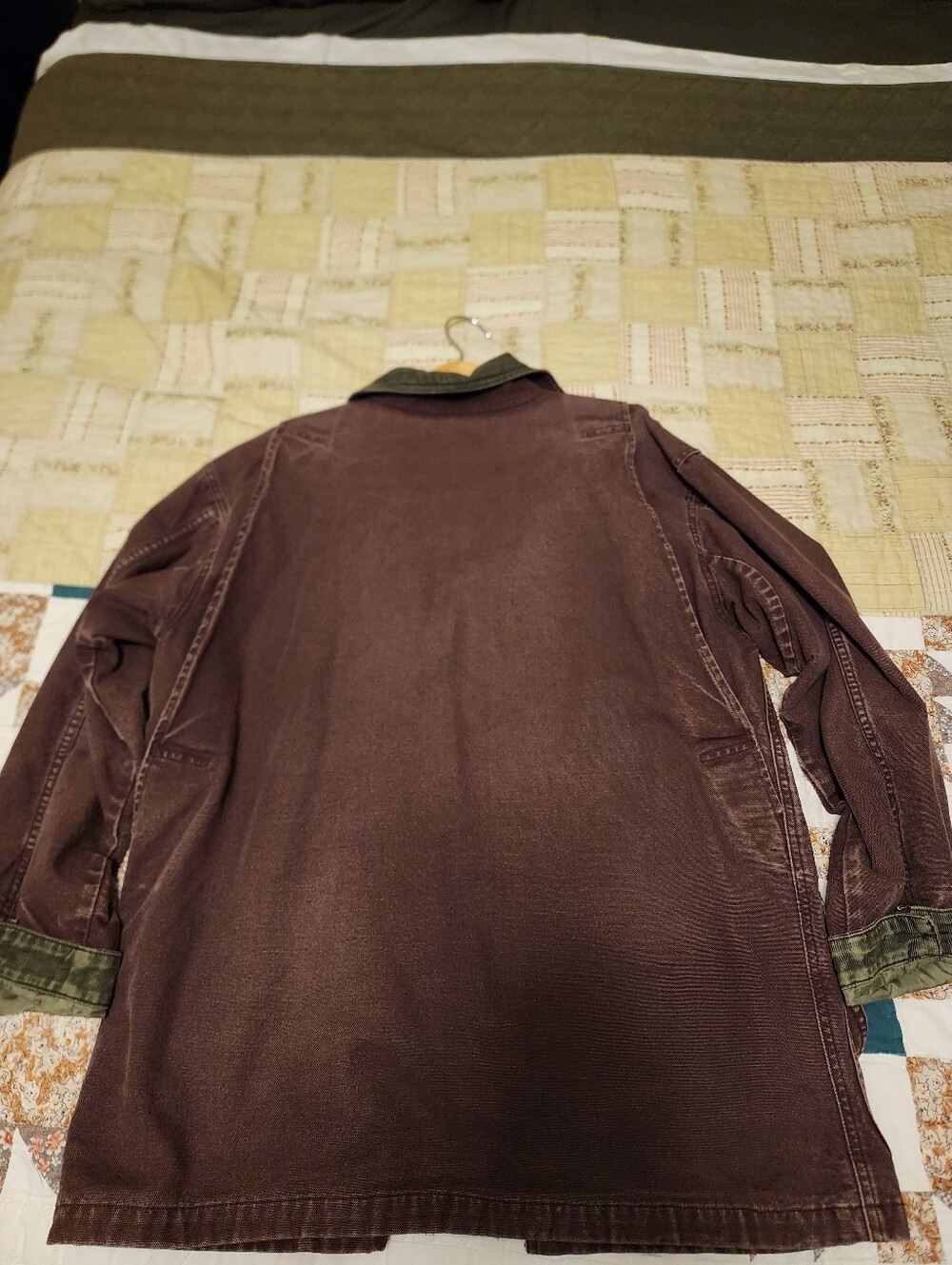 Vintage L.L.Bean 90's brown chore coat medium - Picture 10 of 13